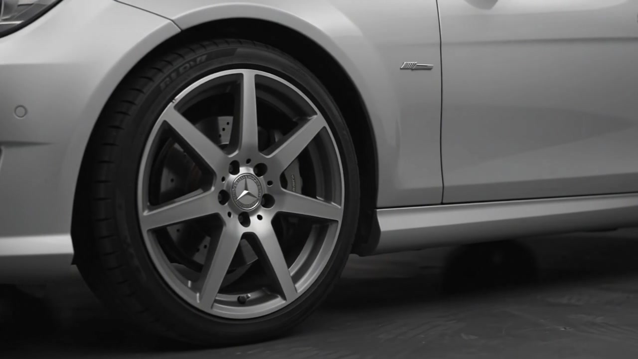 Mercedes-Benz C-Class AMG Sport Edition — Rear-wheel drive, and the stance that comes with it